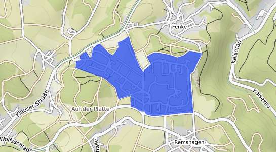 Bodenrichtwertkarte Lindlar Industriepark Klause